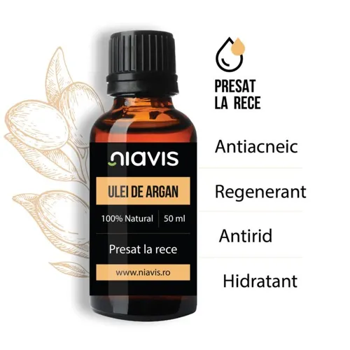 Niavis Ulei de Argan, 50 ml