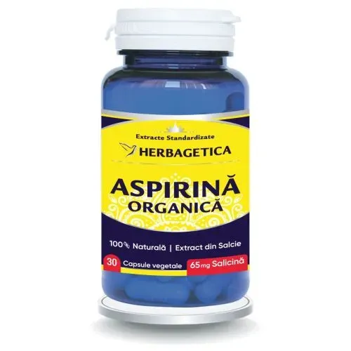 Aspirina Organica, 30 capsule