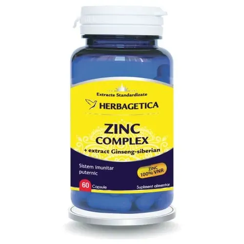 Zinc Complex, 60 capsule