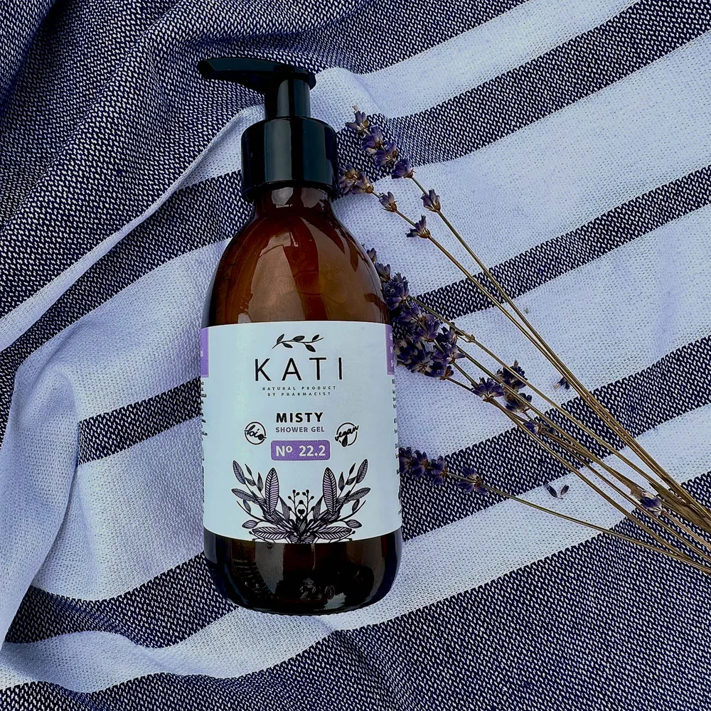 Misty No. 22.2 - Gel de Dus Cremos cu Lavanda