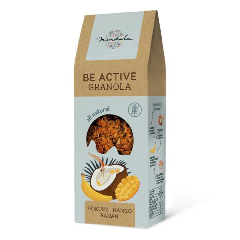 COCONUT-BANANĂ-MANGO GRANOLA 300g