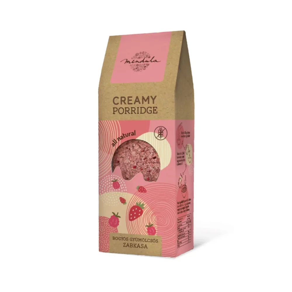 Terci de ovăz cu fructe de pădure roșii - 400g