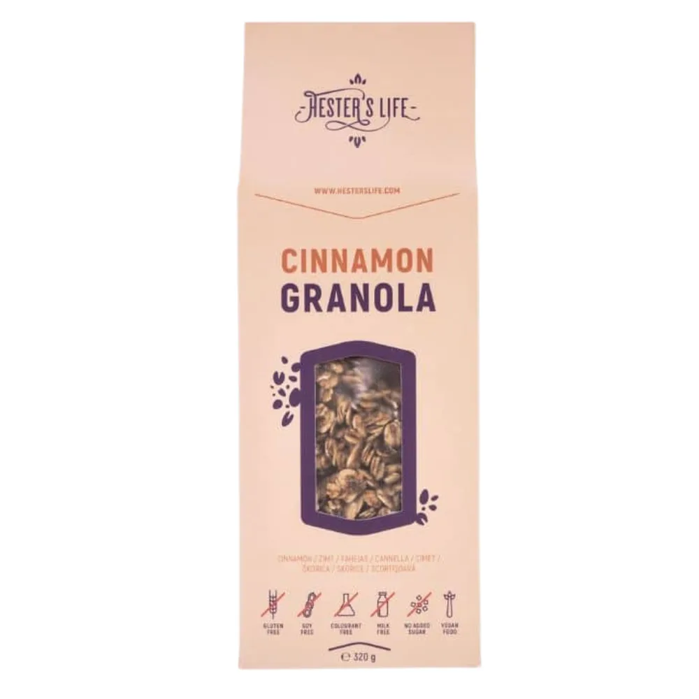 CINNAMON GRANOLA 320g